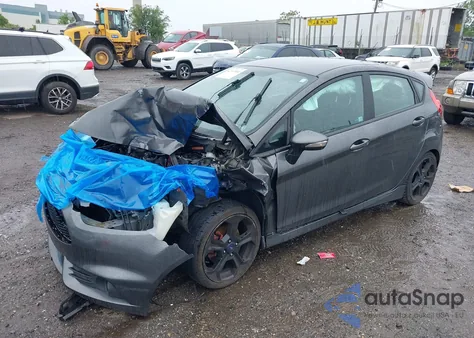 2018 Ford Fiesta St from USA, damaged, VIN 3FADP4GX0JM107898